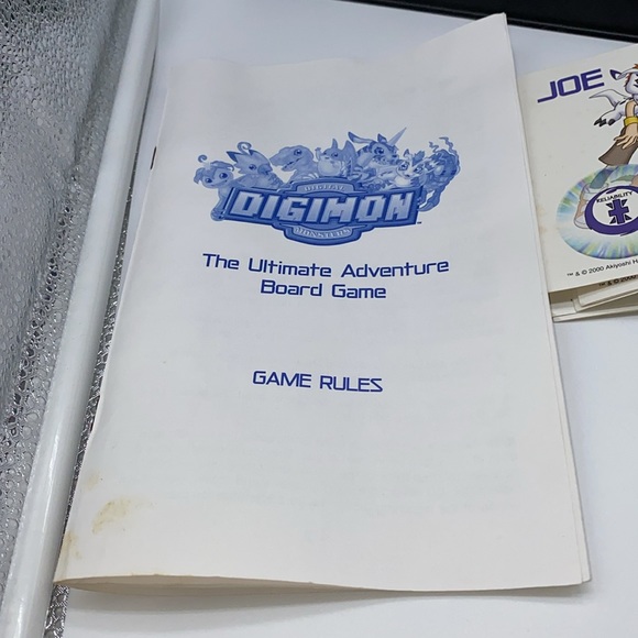 Digimon Digital Monsters The Ultimate Adventure Board Game Vintage - Picture 6 of 15